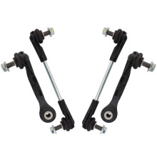 TRQ Stabilisatorstangset voor en achter, compatibel met 18-20 530e 17-21 530i 540i 18 740e xDrive 16-21 740i 17-18 740i xDrive 16-19 750i 750i xDrive