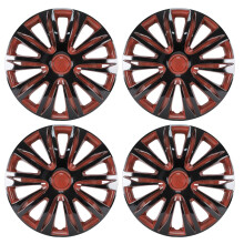 Kryty nboju CAROXX 17'' Kryt rfku kola Univerzln kryty nboju R17 Nacvakvac na auto pickup SUV Kryty kol Nhradn ABS Materil Balen 4 ks 17pa