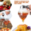 Juice Syrup Cup Bee Dispenser Kettle Kitchen Accessories Honey Jar 3
