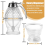 Juice Syrup Cup Bee Dispenser Kettle Kitchen Accessories Honey Jar 4