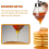Juice Syrup Cup Bee Dispenser Kettle Kitchen Accessories Honey Jar 6