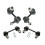TRQ Sway Bar Stabilizer Link Set Front & Rear Compatible with 00-09 S2000 1