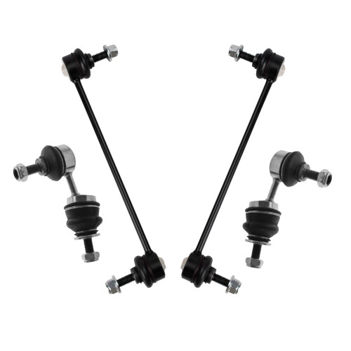TRQ Sway Bar Stabilizer Link Set Front & Rear Compatible with 02-08 X-Type