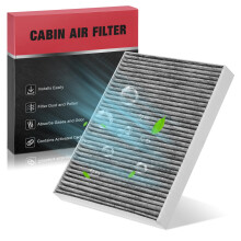 BDFHYK 1PC CF11902 Kabineluftfilter med aktivt kul Kompatibel med Porsche 2003-2006 & 2008-2018 Cayenne Kompatibel med Volkswagen 2004-2017 Touar