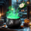 Halloween Decorations Indoor with Magic Floating Potion Bottles, A 7