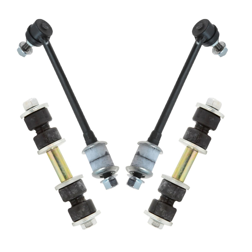 Trq Sway Bar Stabilizer Link Set Front & Rear Compatible With 8795 Pathfinder 195591761369