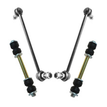 TRQ Stabilisator-Verbindungssatz vorne und hinten, kompatibel mit Frontier 0004