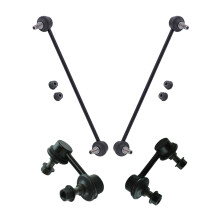 TRQ Sway Bar Stabilizer Link Set vorne und hinten, kompatibel mit 13-14 Fit