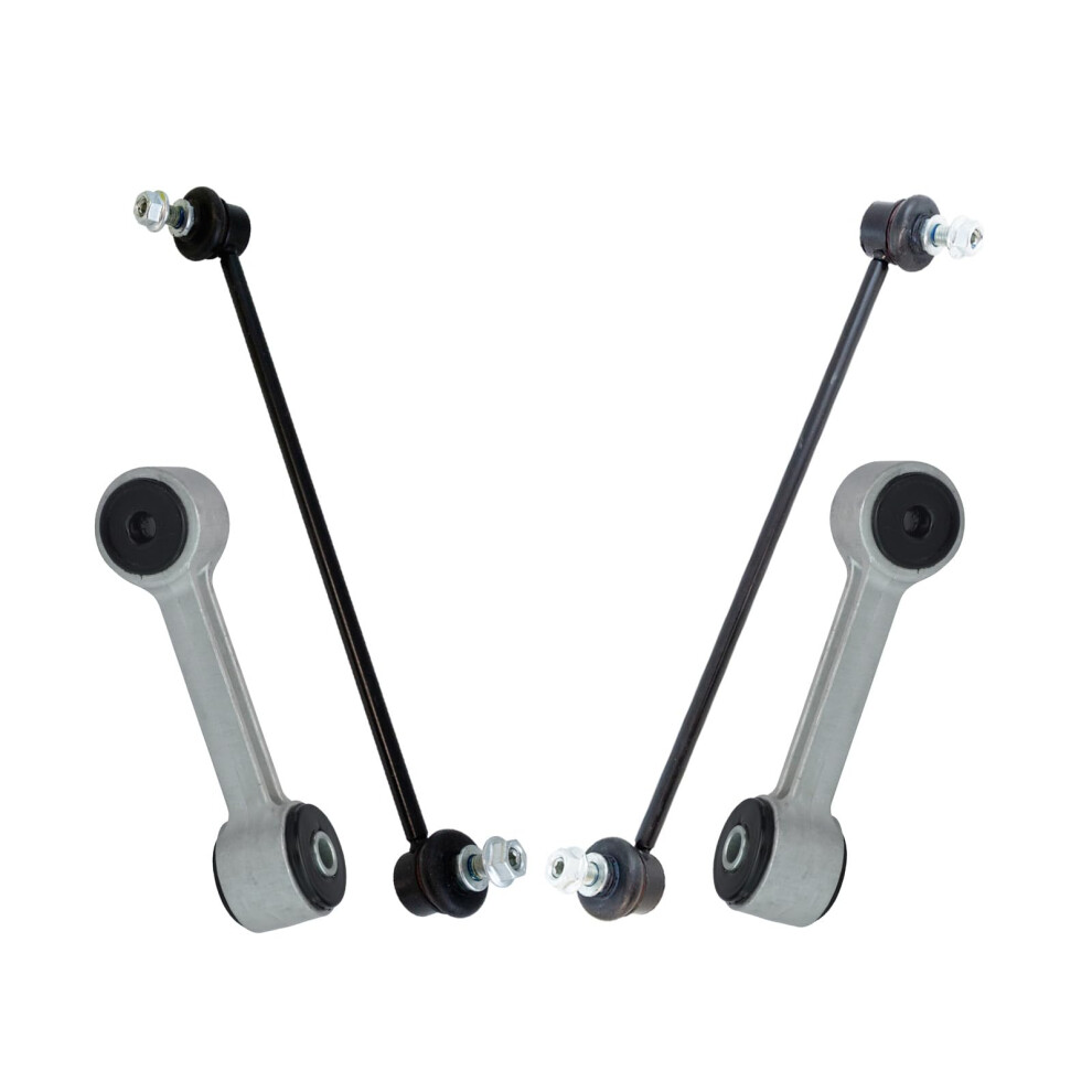 Trq Sway Bar Stabilizer Link Set Front & Rear Compatible With 06 330Xi 195591761314