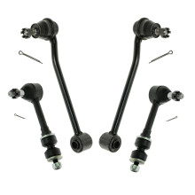TRQ Sway Bar Stabilizer Link Set vorne und hinten, kompatibel mit 0002 Ram 2500 Ram 3500