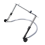 For Harmonica Holder Stand 10 Hole 24 Silver 7