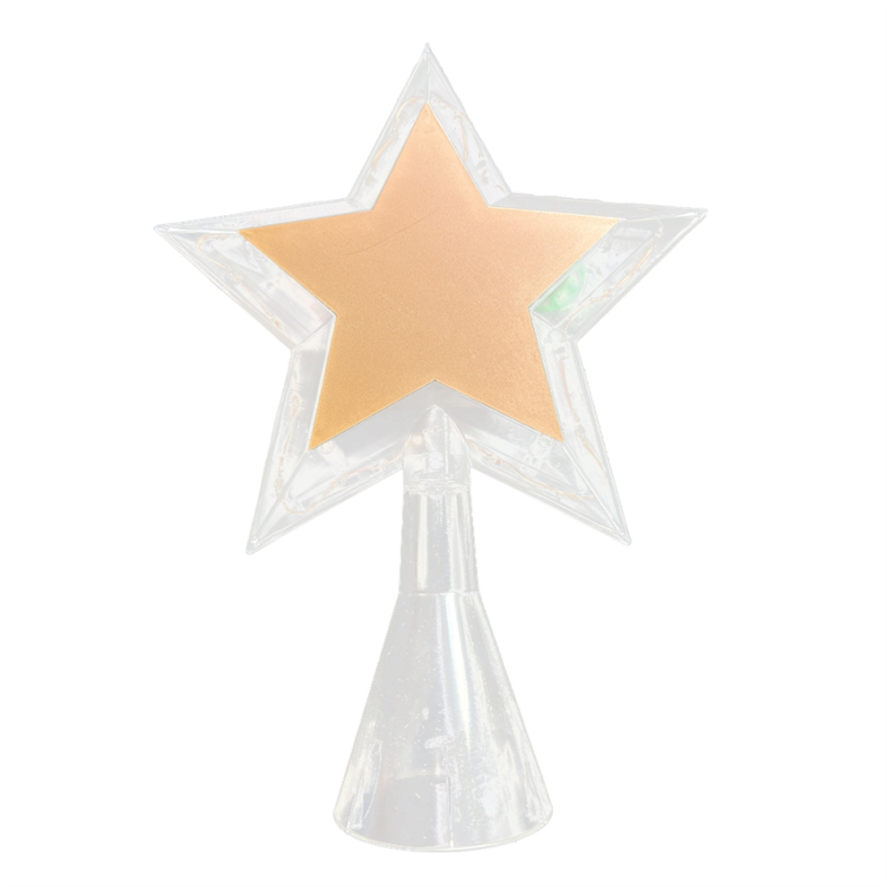 Christmas Glowing Tree Five-Pointed Star Topper LED Shining Lamp-image-OPC-PJYCNMH-NEW