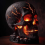 Skull Flame Table Lamp,Halloween Decorative Lamp 3