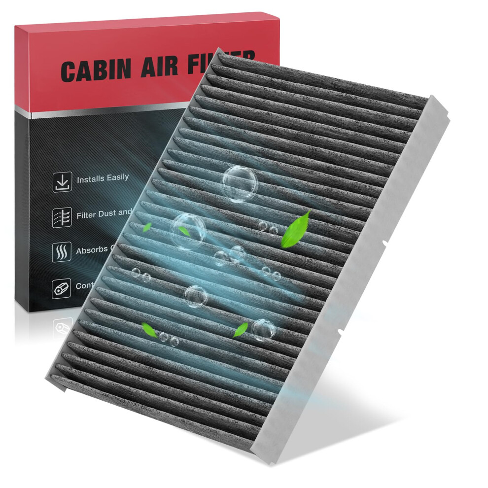 Bdfhyk Cabin Air Filter With Activated Carbon Compatible With Volkswagen Beetle 1998-2010 Golf 1993-2006 Beetle 1998-2005 Jetta 1993-2005 Passat 6977625499127