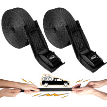 WEDAMER 2 Pack Upevnovac popruhy pro kajaky 5ft Upnac spony s vackou Nastaviteln popruh pro kajak pro nkladn automobily Motocykly Lod RV - Upn
