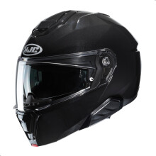 HJC i91 Casque de moto modulaire solide avec bouclier Pinlock HJ-33 approuv DOT (noir XXX-Large)