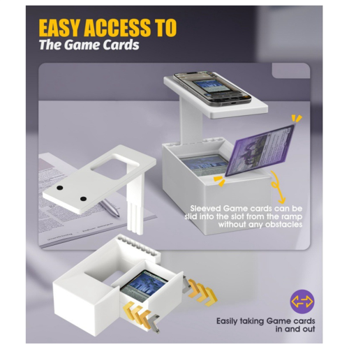 Trading Card Scan Stand for with Phone Holder A 2