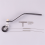 Rear Landing Gear Support+PU Wheel Steering for 100CC Gasoline Engine 4