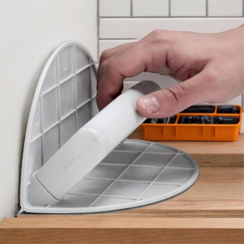 Multi-Functional Half-Round Corner Sandpaper Tool, for Wood Corners 2