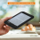 EBOOK Reader EInk 6 Inch 600 X 800 Blue Cover 8G (Black 8G) 4