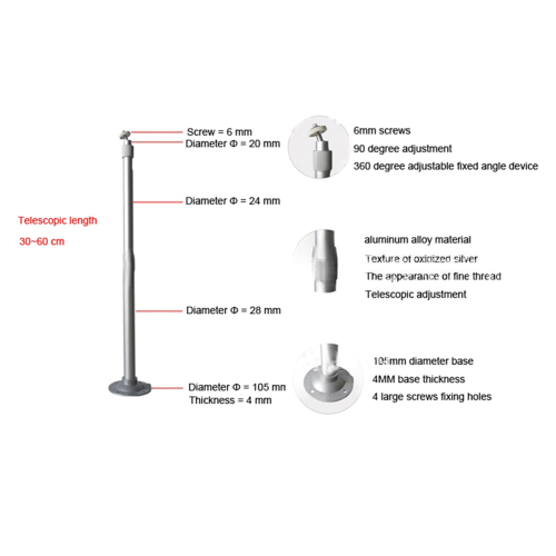 Projector Stand Universal Ceiling Bracket Wall Mount 2