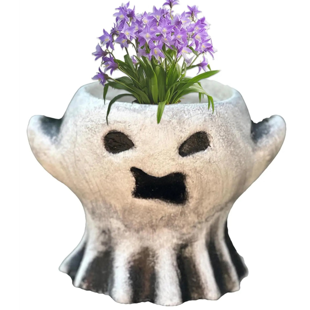 Halloween Decor Ghost Planter-image-OPC-PJYCTGY-NEW