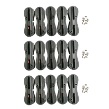 5 Pcs Fusion Fin Box 1 Center Fin+4 Side Fins Surf Plugs 0+5+9 Degree
