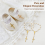 30Pcs Baptism Rosary Acrylic Beads Mini Rosaries with 11
