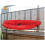 Powder Coated Snowboard Display Rack Surfboard Storage Black 4