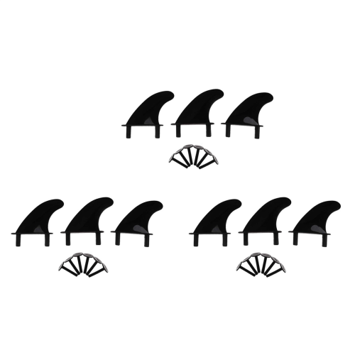 3Pcs Soft Top Surfboard Fins Sets for Softboard Paddle Board 1