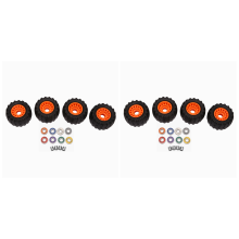 Skateboard Longboard Wheels (Set of 4 Contains Bearing Sleeve)