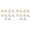 10Pcs Set Manual Tile Locator Wall Tiles Height Regulator Adjustment 2