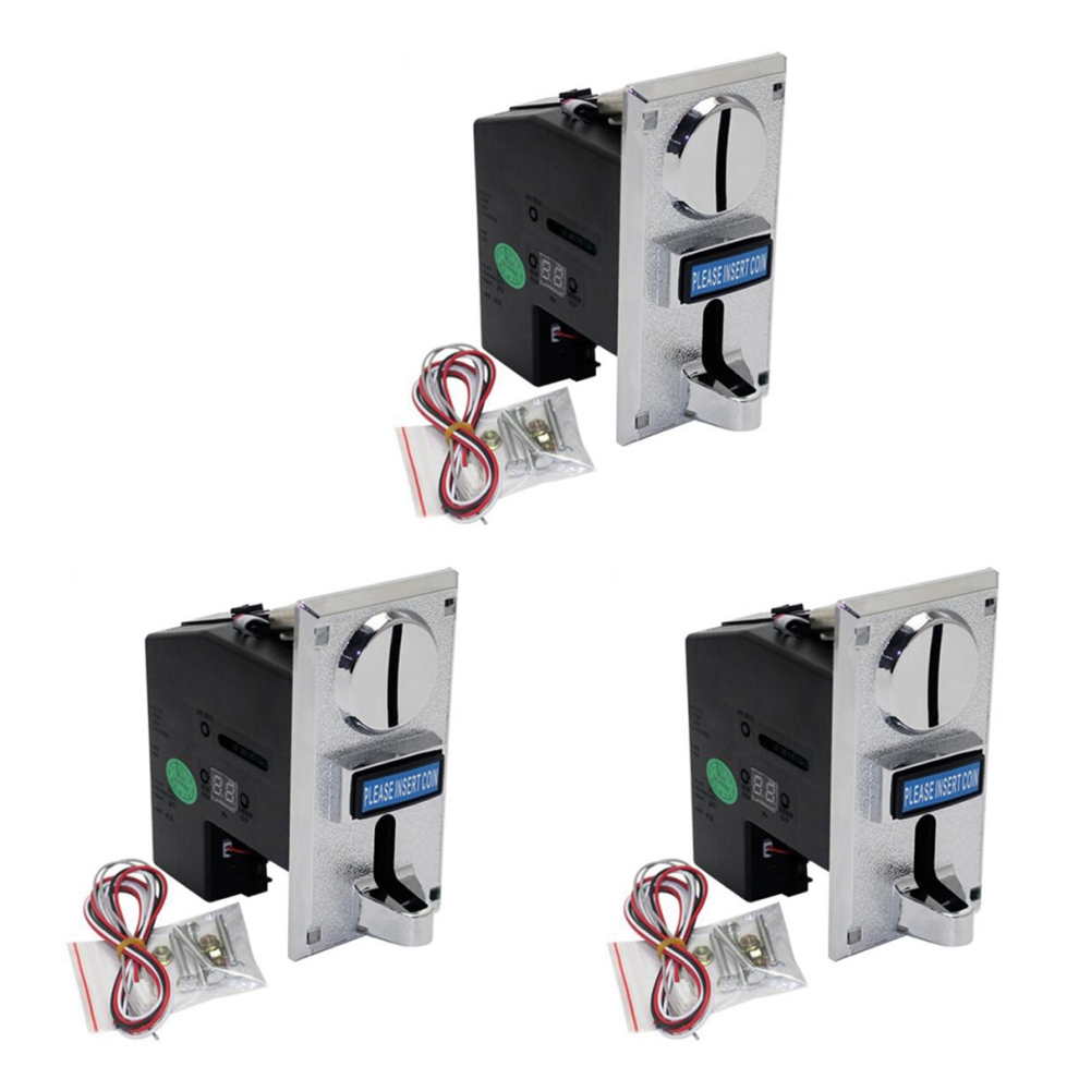 Programable Plastic Multi Coin Acceptor