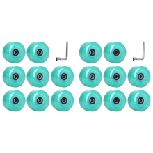 8Pcs 58mmx32mm,82A Outdoor/Indoor Quad Roller Skate Wheels,PU Wheels