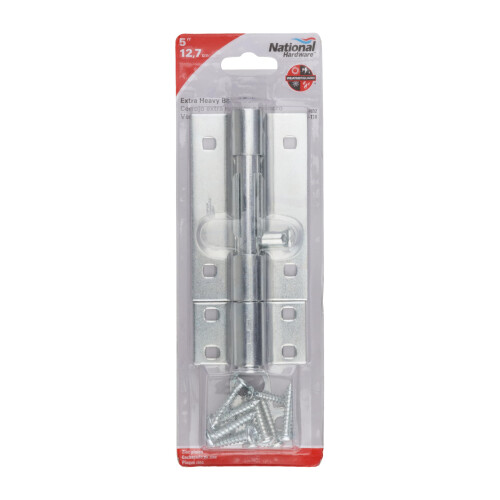 Parafuso de cano extra pesado National Hardware N151-118 V832 em zinco banhado de 5 polegadas 1