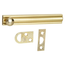 National Hardware N197988 V1922 Boulon affleurant en laiton massif 4 pouces
