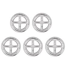 6 Inch Round Fire Pit Burner Ring for Indoor & Outdoor