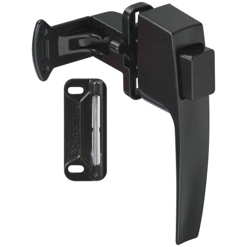 National Hardware N178-392 trykknapl?s i sort 1-3/4""""