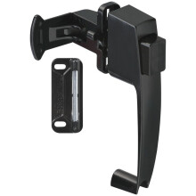 National Hardware N178-350 -painikesalpa, musta 1-3/4""""
