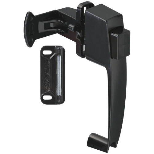 National Hardware N178-350 trykknapl?s i sort 1-3/4""""