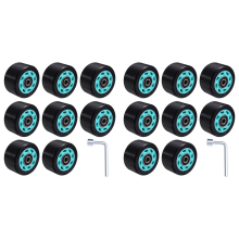 58x32mm Double Row Roller Skates Accessories Speed Wheels
