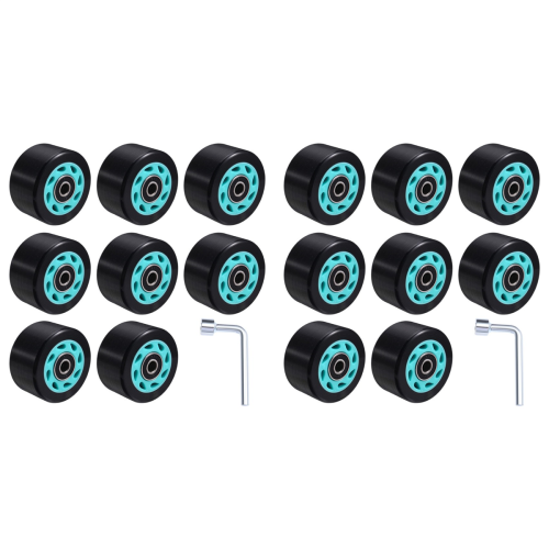 58x32mm Double Row Roller Skates Accessories Speed Wheels