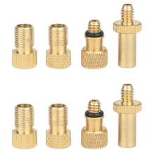 4Pcs Bicycle Valve Adapter Sv Av Dv Pump