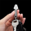 Pry Bar Mini Titanium Alloy Crowbar Keychain Pendant 3