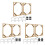 2 Set DIY Solid Wood Canvas Frame Kit, 16X20Inch for Oil Paintings 1