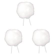 3D Cloud Cake Topper Cotton Lights Decor for Birthday Party