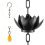 Lotus Rain Catcher Chain for Cups to Gutter Downspout 3