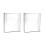 Letter Mail Organizer Wall Mount Hook Acrylic Home Office Decoration 1