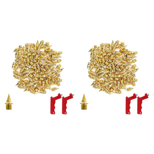 120Pcs 1/4 Inch Track Spikes for Shoes,Replacement