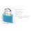 6Pcs Suitcase Locks with Keys,Mini Keyed Padlock for School Classroom 2